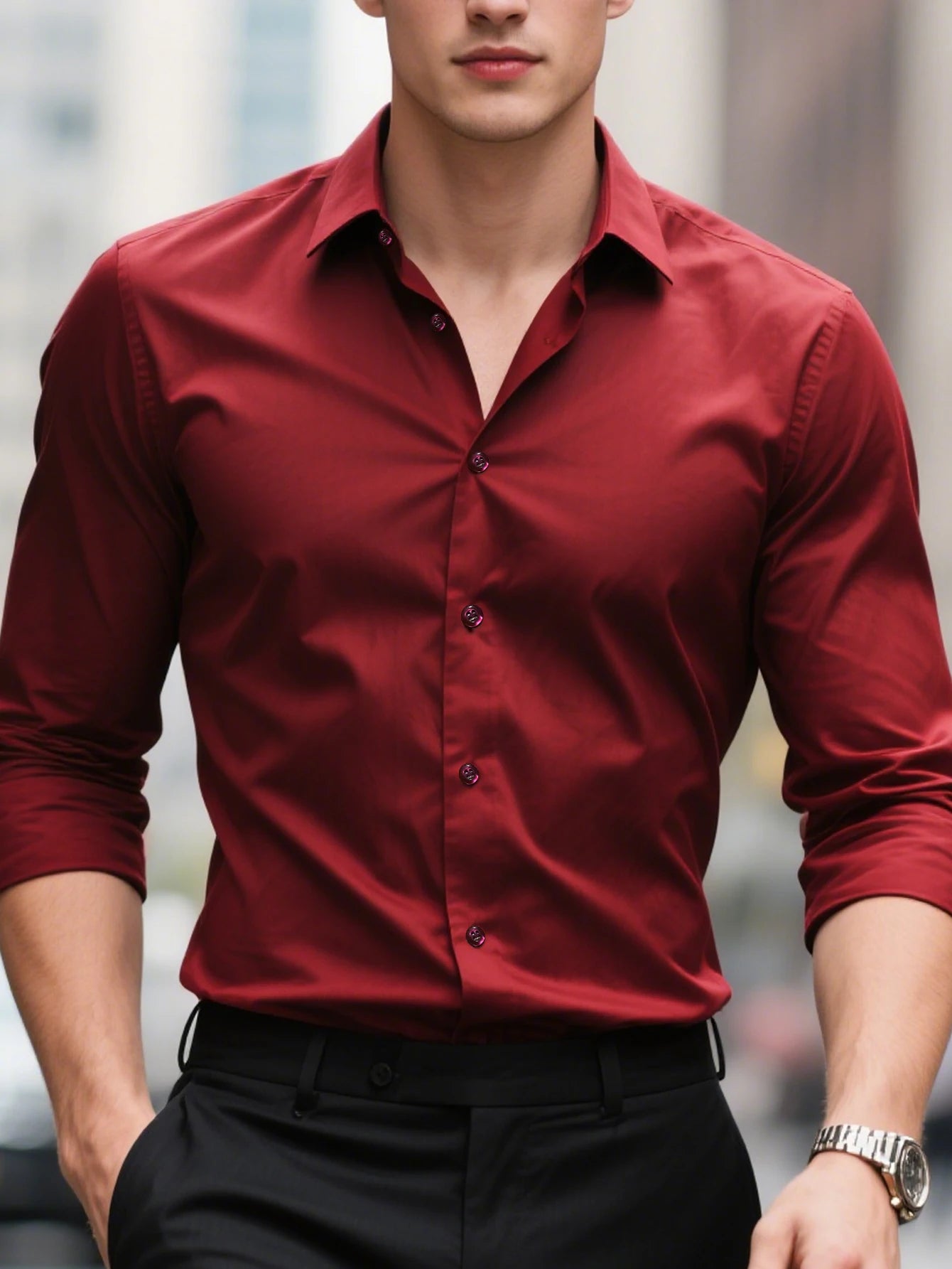 Men's Shirt Long Sleeve
