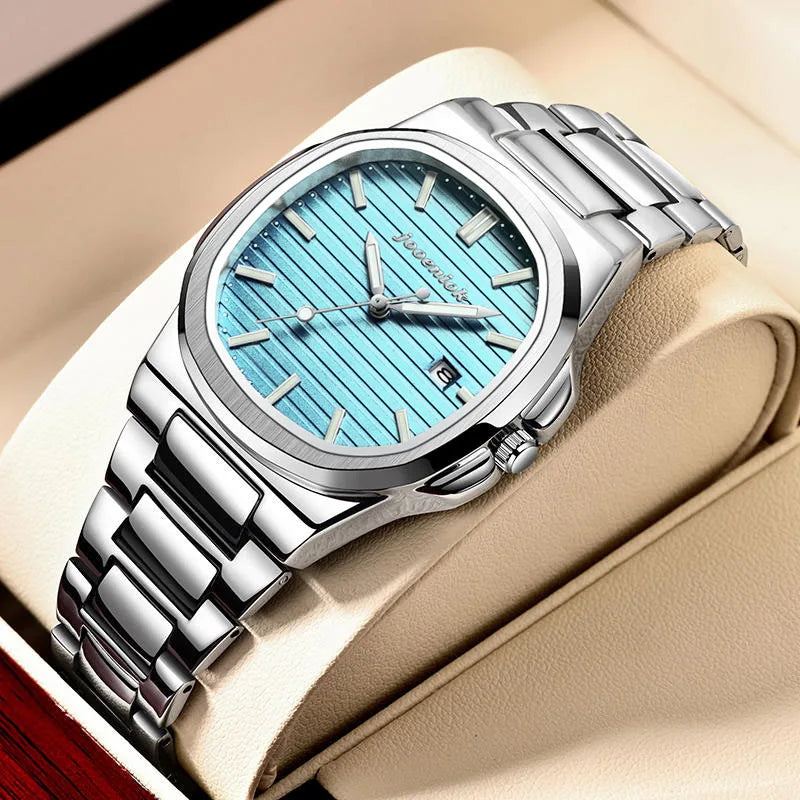MilitarySteel Quartz Men's Watch
