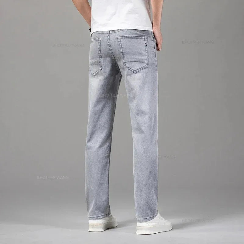 Summer Elastic Men's Jeans Fashion
