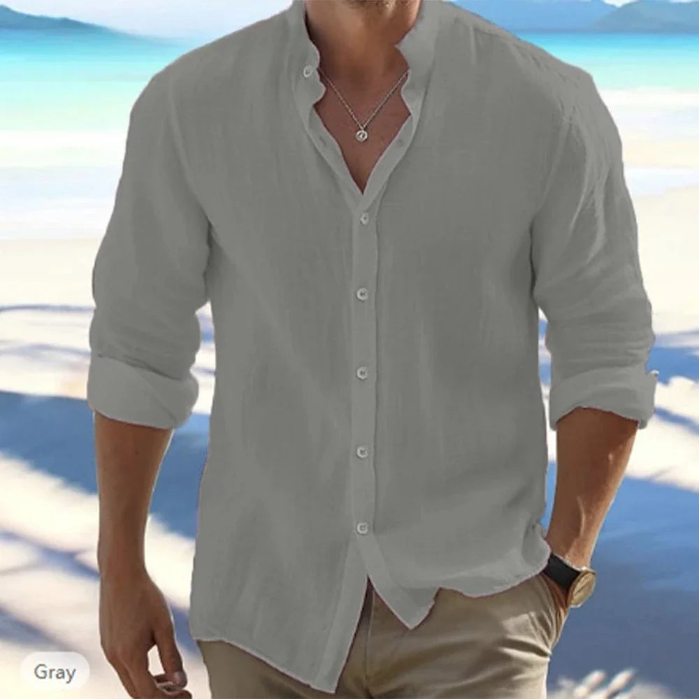Men's Long-Sleeved Shirt