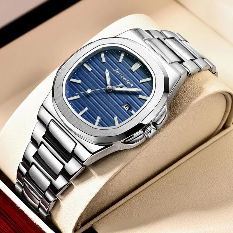 MilitarySteel Quartz Men's Watch