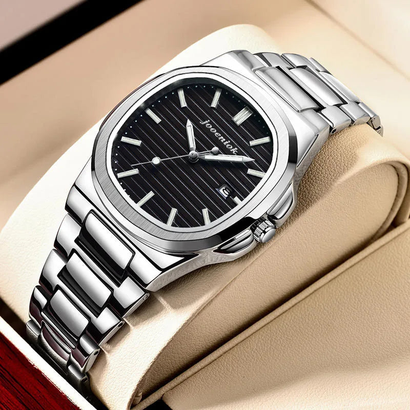 MilitarySteel Quartz Men's Watch
