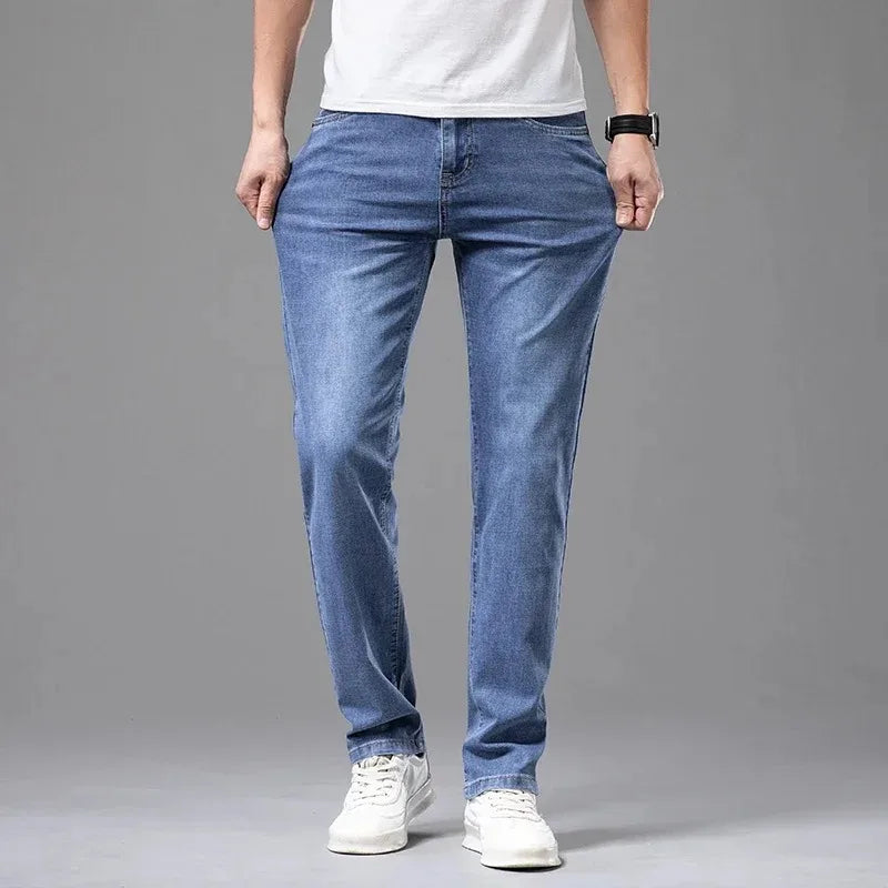 Summer Elastic Men's Jeans Fashion