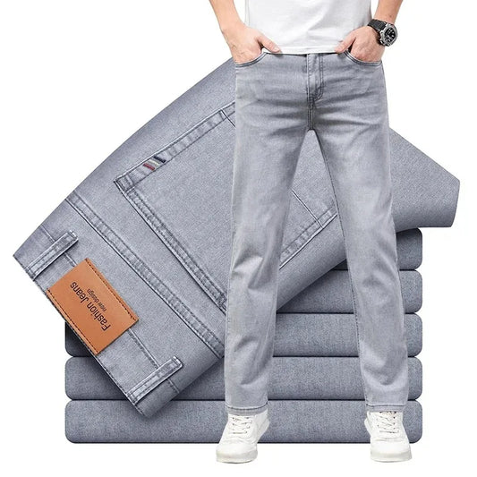 Summer Elastic Men's Jeans Fashion