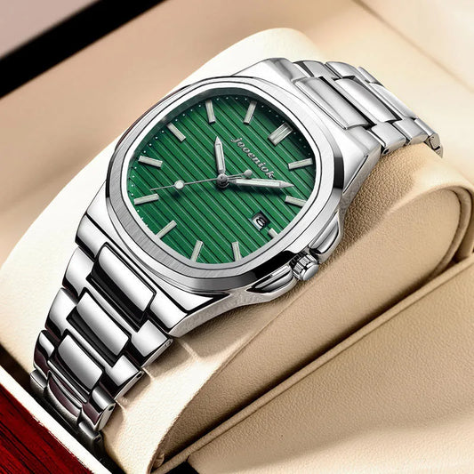 MilitarySteel Quartz Men's Watch