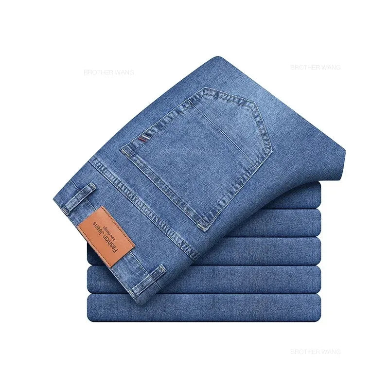 Summer Elastic Men's Jeans Fashion