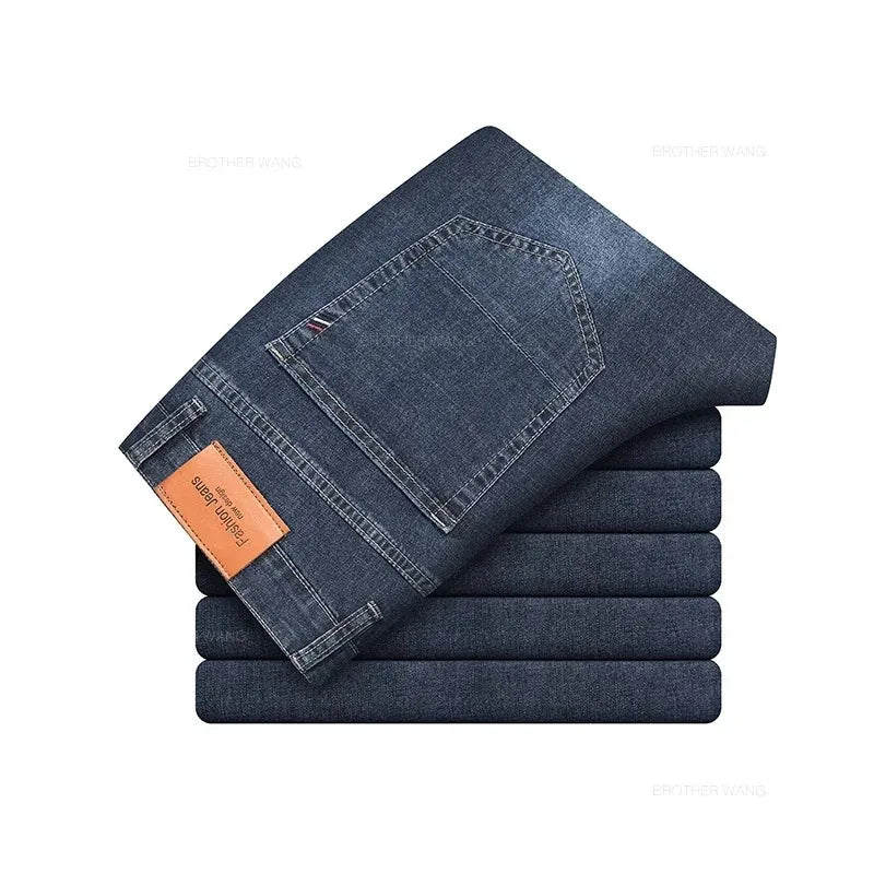 Summer Elastic Men's Jeans Fashion