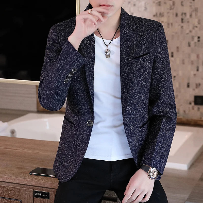 Men's Slim Fit Casual Blazer