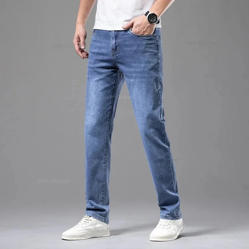 Summer Elastic Men's Jeans Fashion