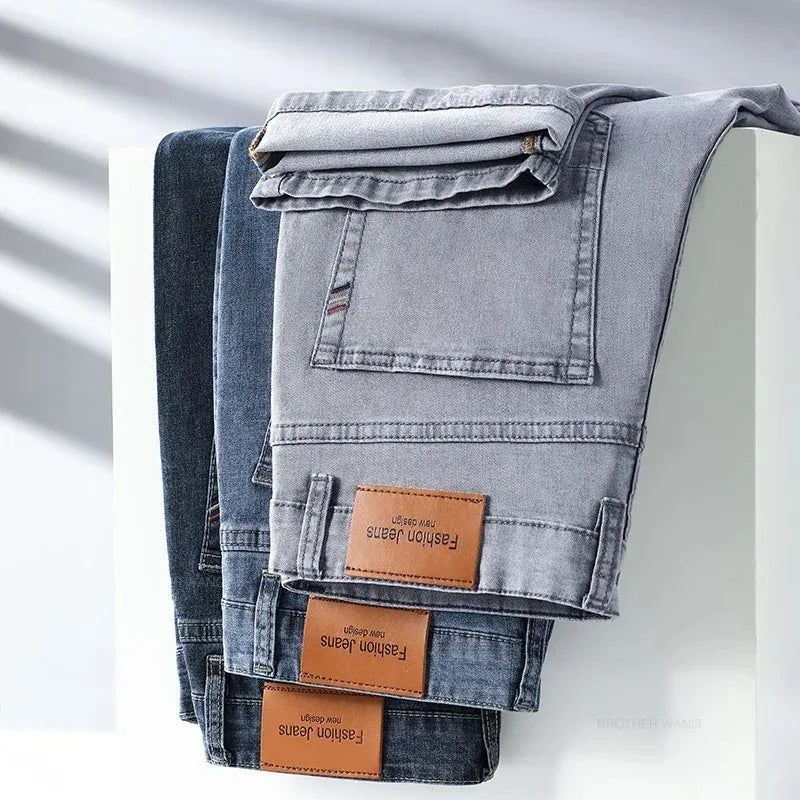 Summer Elastic Men's Jeans Fashion