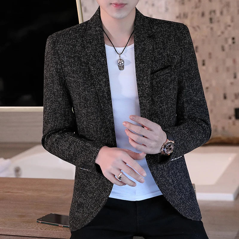Men's Slim Fit Casual Blazer