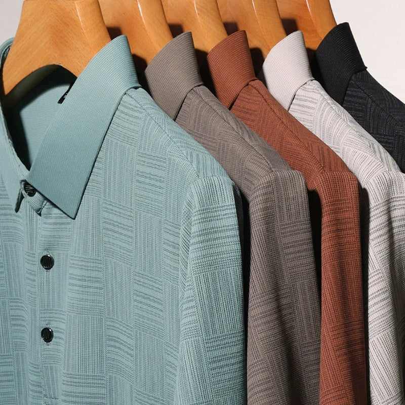 Men's New Short sleeved Polo Shirt Fashion